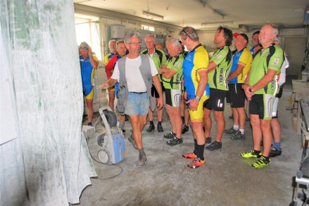 2. Teil der Führung durch Chef Christian Toth 