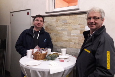 Freudige Begegnungen.